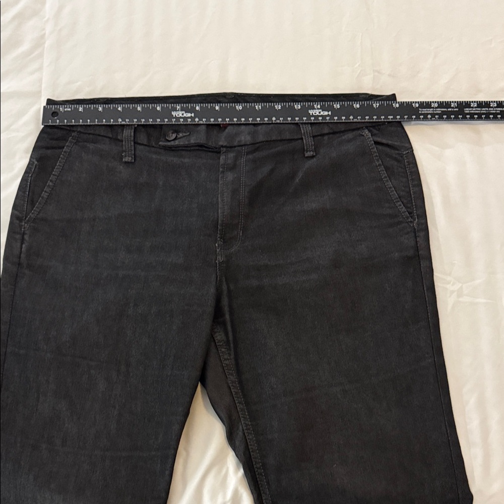 Banana Republic Bootcut Denim Jeans Dark Wash Normcore Hipster Preppy - Size 14R - Picture 8 of 13
